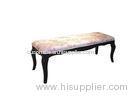 Wood furniture Bedroom Benches , custom upholstered bedroom bench