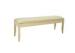 White Long Plywood Bedroom Benches rectangular furniture Personalised size
