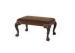 Classic Luxury Decorative brown Bedroom Benches rectangular furniture