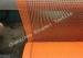 Fire-Retardant Construction Safety Netting Barrier Nets , Orange Debris Netting with Reinforced Bord