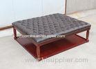 Customized neoclassic Solid Wooden Coffee Tables for Office furniture