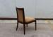 Wood and fabric Restaurant Dining Chairs , upholstered dining room chairs
