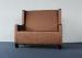 Customizable Modern Hotel / Restaurant Booth Seating leather furniture