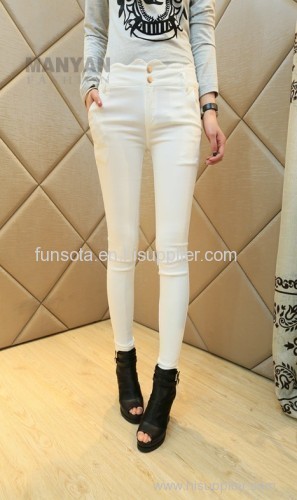 The new 2015 during the spring and autumn outfit of jeans pencil pants 54 dollars Item no: 19351 female pants pants type