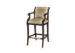 Tall Hotel / Club / Bar Stool Chairs Armchair wood and leather furniture