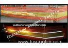Reflective Orange and Yellow Knitted Safety Barrier Fence / Plastic Mesh for Road and Street