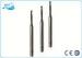 Tungsten Steel Two Edge Long Neck Flat End Mill with 0.2 - 0.5 mm Diameter