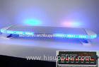 Aluminum Frame 88W Ambulance Blue LED Warning Light Bar high brightness