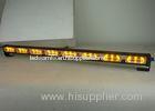 Super High Intensity 24W Amber traffic directional light bar for Dozers