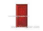 Red Wooden Interior Doors furniture Support Classic / neoclassic / modern style