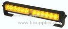 Warning 12W Amber led police dash lights Bar Lights with 19 kinds flash patterns