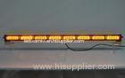 Emergency Amber Traffic Advisor Lights for Police Cars , 48W signal light bars