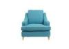 Blue Chaise Lounge Chair furniture , Bedroom Upholstered Armchair