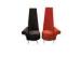 Unique red / black High back chair Hotel modern lobby furniture for public area