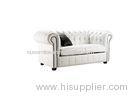 White sofa Chesterfield tailored upholstery furniture Customised Support Classic / Neoclassic Style