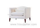 modern sofa upholstered armchair for hotel white sofa customized furniture