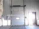Galvanized Steel Exterior Industrial Sectional Doors Opening Speed 1.0m/s