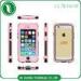 Fashion Waterproof Phone Covers iPhone 6 Plus Water Resistant Case with Cut Button