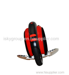 Unique shape simple single wheel scooter