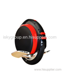 Unique shape simple single wheel scooter