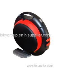 Unique shape simple single wheel scooter