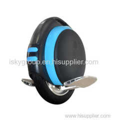 Unique shape simple single wheel scooter