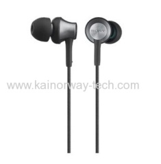 Sony MDR-EX650AP EX Monitor Brass Black In-Ear Headphones for Smartphones