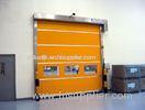 Industrial PVC High Speed Shutter Door Interior 304 Stainless Steel Frame