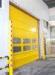 PVC Stacking Garage Doors Fast Rolling Shutter Industrial Folding Door