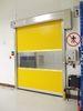 Automatic Industrial High Speed Shutter Door , 1.2mm PVC Curtain Thickness