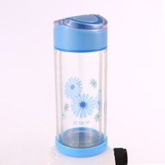 Factory outlets can be customized LOGO butterfly cover creative gifts hand car resistant Pyrex glass cup