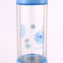 Factory outlets can be customized LOGO butterfly cover creative gifts hand car resistant Pyrex glass cup
