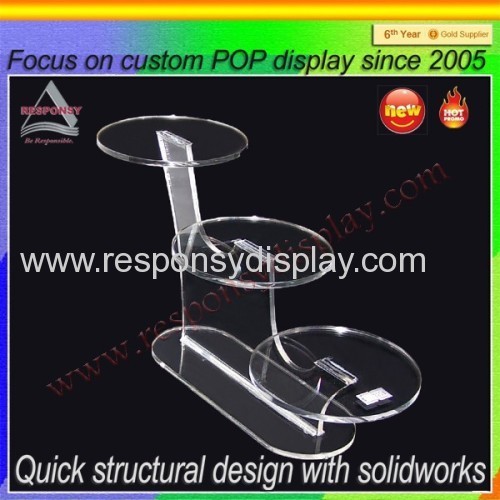 New product acrylic display shoe display stand