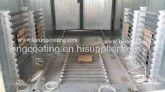 electric heating system powder coating curing oven