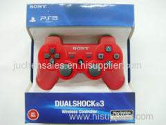 New Red Bluetooth Wireless Game Controller For PS3 Console