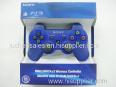 Gold Wireless Game Bluetooth Joystick Controller For Sony PS3 laptop Doubleshock