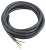 Rubber insulated electric power cord