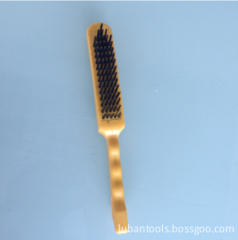 Steel wire brush 4 row and 5 row with tough plastic handles