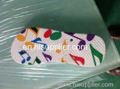 Plastic foam slipper soles shoes UV printer