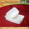 White PS Disposable Plastic Tray Disposable Serving Trays High-transparently