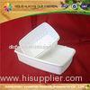 White PS Disposable Plastic Tray Disposable Serving Trays High-transparently