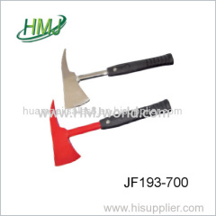 steel labour working felling hatchet with handle