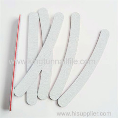 white banana nail file