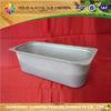 PS Disposable Plastic Tray , Ice Cream Tray 2 L Clear / White / Gray