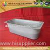 PS Disposable Plastic Tray , Ice Cream Tray 2 L Clear / White / Gray