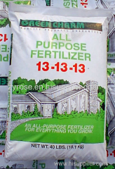 Water Soluble Fertilizer NPK 20-20-20 TE NPK 17-9-34 TE Compound Fertilizer