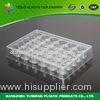 White Disposable Plastic Food Boxes PET Box For Display Restaurant