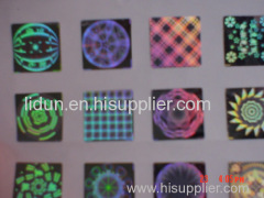 2015 3d hologram sticker for panking