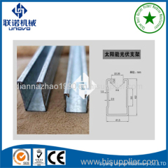 Unovo strut channel production line steel tile