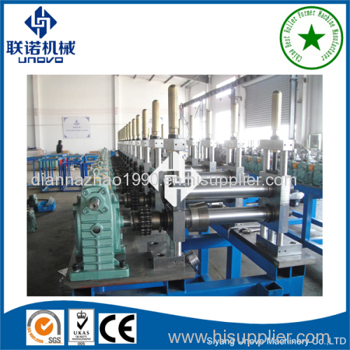 Unovo strut channel production line China showing